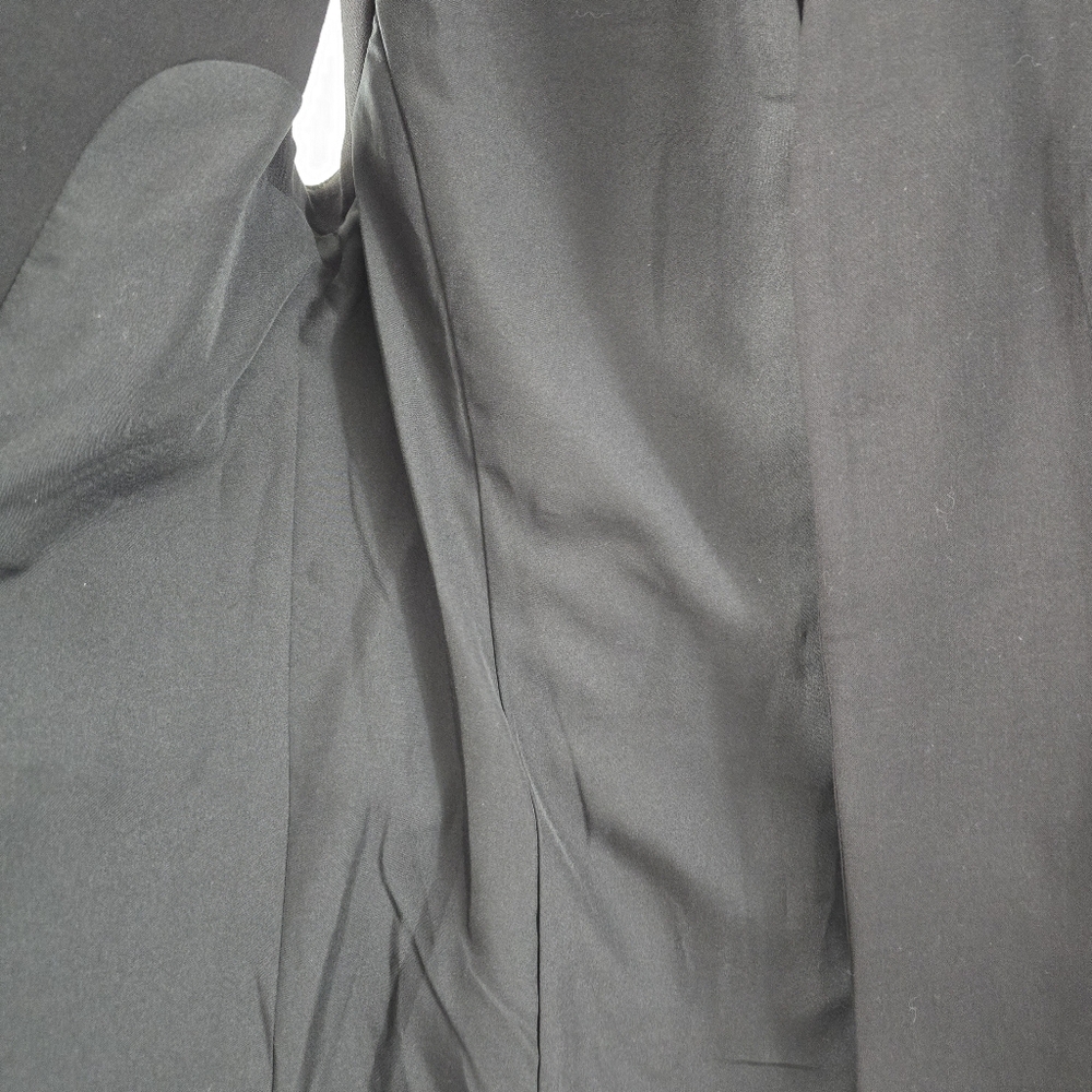 Rachel Zoe Open Front Longline Tunic Length Collarless Crepe Ponte Vest NWT XS - Picture 12 of 14